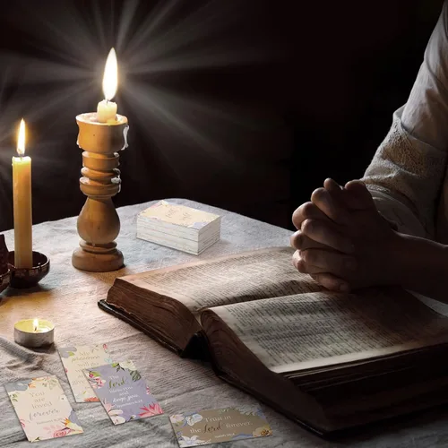 Miniatura 4 de Yaomiao 240 tarjetas de oración con versículos de la Biblia para mujeres, mini tarjetas de las Escrituras con cita inspiradora, regalos cristianos