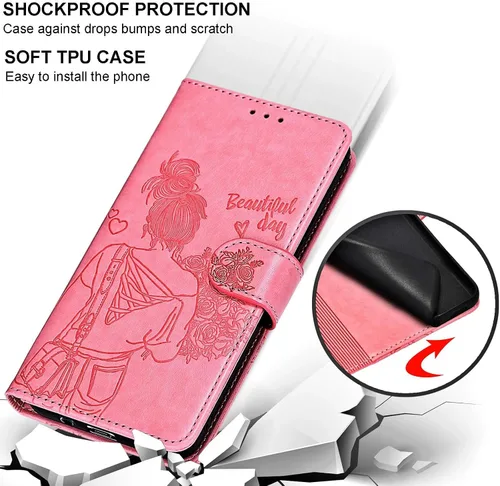 Miniatura 7 de Funda tipo cartera para Samsung Galaxy A53 5G, con función de soporte, para mujeres y hombres, funda de piel sintética para Samsung Galaxy A53 5G