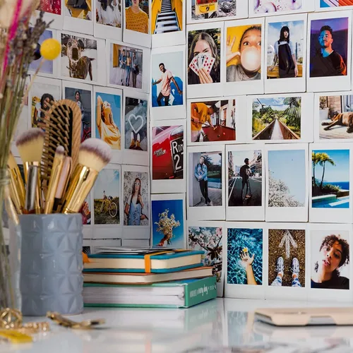 Miniatura 4 de Fujifilm Instax Mini película instantánea, paquete de 5 películas que incluye 50 hojas de fotos en total