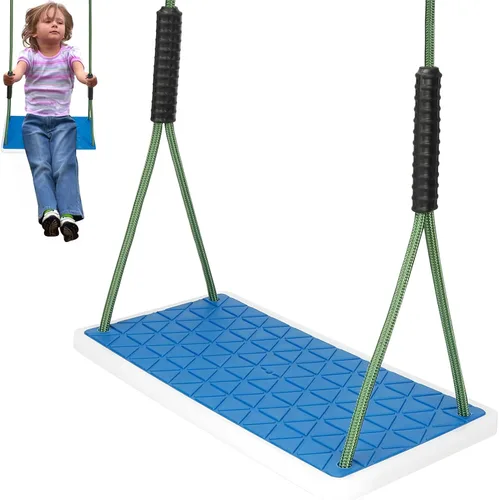 Asiento de columpio resistente antideslizante con cuerda de árbol ajustable, accesorios de repuesto para patio al aire libre, patio trasero, parque
