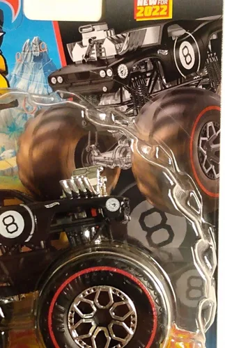 Miniatura 2 de Monster Trucks 2022 Treasure Hunt [Rodger Dodger] Bola mágica negra escala 1:64