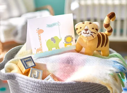 Miniatura 5 de American Greetings Paquete de tarjetas de agradecimiento para baby shower (48 unidades)