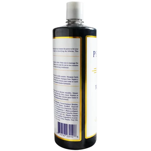 Miniatura 9 de Champú de carbón activado con limón negro (32 oz.)