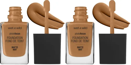 Miniatura 26 de wet n wild - Base líquida Photo Focus con acabado mate Buff Bisque, vegana y libre de crueldad animal