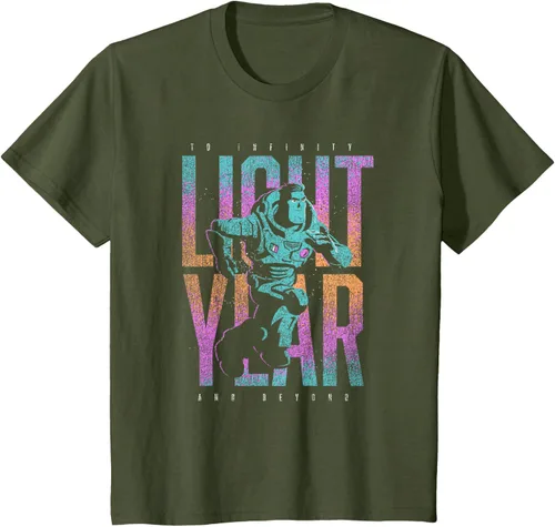 Miniatura 10 de Disney Pixar Lightyear Buzz Lightyear To Infinity And Beyond Camiseta, Negro