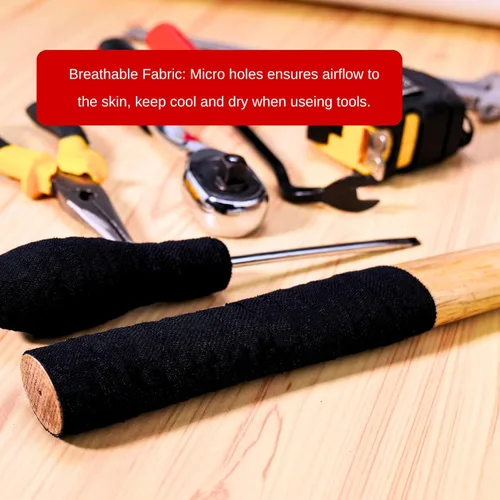 Miniatura 7 de Paquete de 2 cintas de agarre – Cinta de agarre de tela multiusos para barras de dominadas, mancuernas, equipos deportivos y de gimnasio