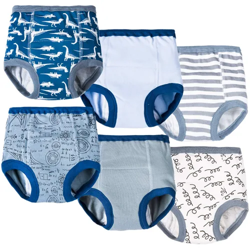 Miniatura 7 de Pantalones de entrenamiento impermeables para niños, pantalones de entrenamiento para niños pequeños, ropa interior de entrenamiento para ir al baño