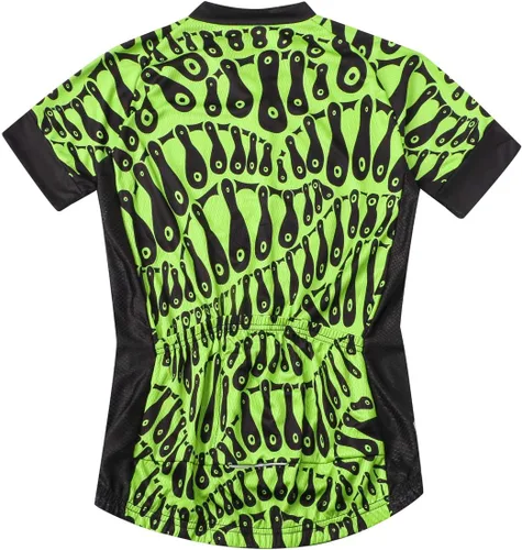 Miniatura 24 de Weimostar Hombre Ciclismo Jersey Manga Corta Bicicleta Ropa Multicolor Diamante
