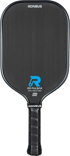 Ronbus R1/R3 Pulsar Termoformado Toray T700 Paleta de Pickleball de Fibra de Carbono con Núcleo de nido de abeja de polipropileno de 0.630 in