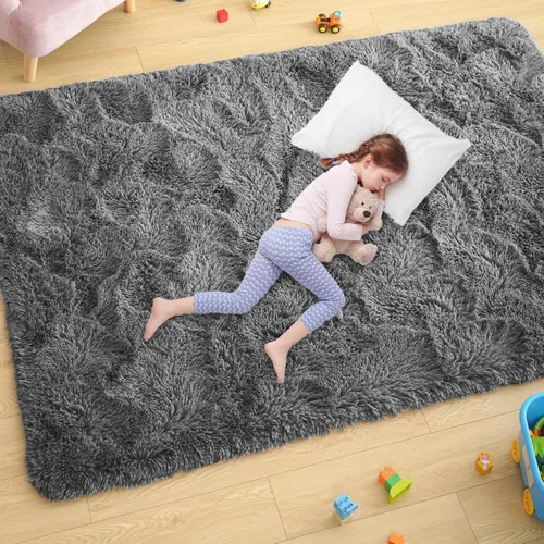 Miniatura 43 de ST. BRIDGE - Alfombra suave y esponjosa para la habitación de los niños, decoración para la guardería del bebé, alfombras antideslizantes, alfombras
