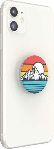 Miniatura 4 de PopSockets - Agarre para teléfono con soporte expandible, agarre adhesivo, Sunset Peaks