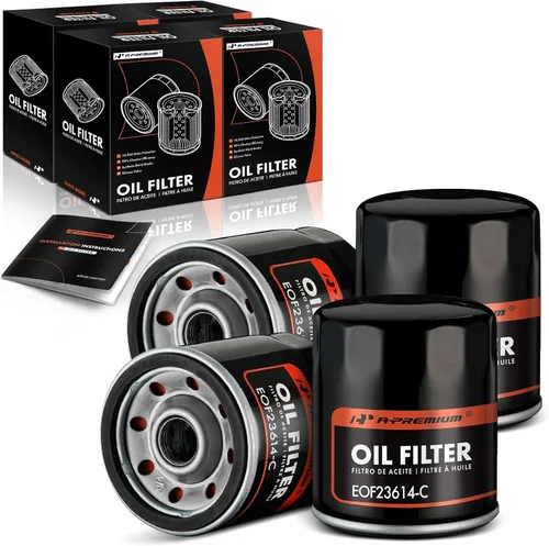 Miniatura 10 de A-Premium Filtro de aceite giratorio de protección de 10 mil millas compatible con Ford y Chevy y para Toyota, Nissan, Volkswagen, Jeep, Subaru