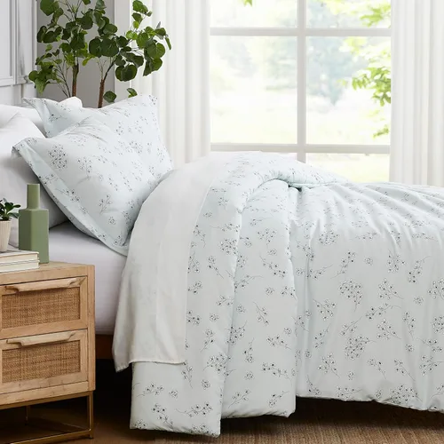 Miniatura 57 de SouthShore FINE LINENS Colección Perfect Paisley - Calidad premium, suave, resistente a las arrugas, la decoloración y las manchas, de fácil