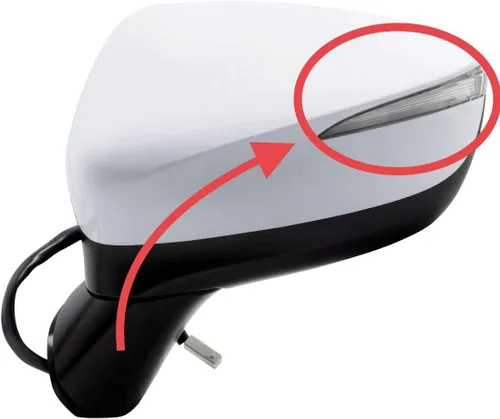 Miniatura 4 de Spieg Lámpara de señal de giro del espejo lateral del conductor para Mazda CX-3 2016-2019 CX-5 2016-2017 LED Blinker (izquierda)
