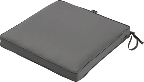Miniatura 12 de Classic Accessories Montlake - Cojín redondo de espuma con funda extraíble, Gris Heather