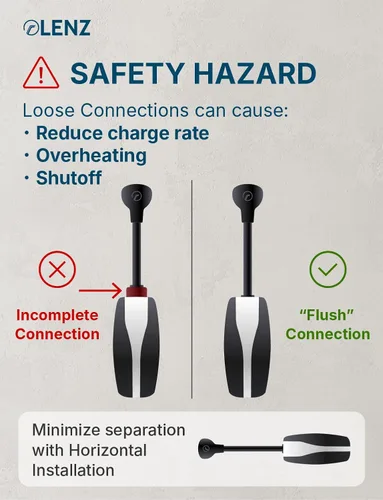 Miniatura 5 de LENZ Adaptador NEMA 14-50: compatible solo con el cargador móvil Tesla Gen 2 y 3, este adaptador se conecta a su toma de corriente de 240 V 14-50 a