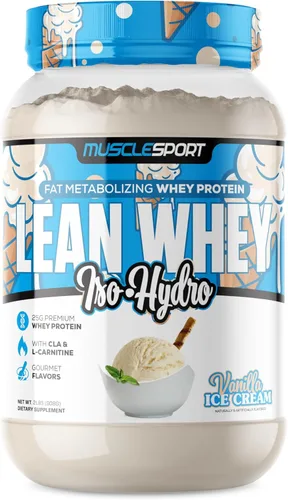 Miniatura 8 de Musclesport Lean Way Proteína vegetal - Mezcla de proteína de guisante y proteína de arroz integral, con CLA, MCT y L-carnitina añadidos, 20