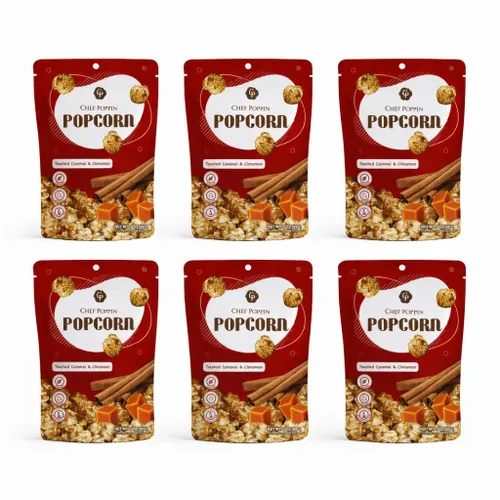 Miniatura 22 de CHEF POPPIN Palomitas de maíz con sabor gourmet de estilo asiático, sin OMG, Air Popped, paquete múltiple de 0.71 onzas