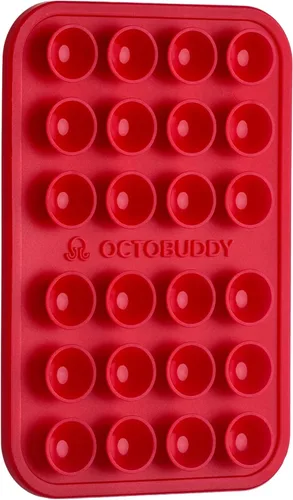 Miniatura 16 de OCTOBUDDY Classic - Funda adhesiva de silicona con succión para teléfono - Manos libres, soporte de agarre fuerte para selfies y videos - Compatible