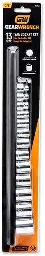 Miniatura 6 de GEARWRENCH Juego de llaves de vaso estándar de 13 piezas de 3/8 pulgadas, SAE - 80553