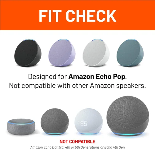 Miniatura 3 de Made for Amazon Shelf Wall Mount, for Echo Pop (2023 Release)