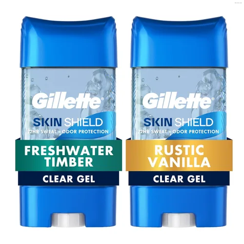 Miniatura 12 de Gillette Desodorante antitranspirante en gel transparente, ola fresca, 3.8 onzas