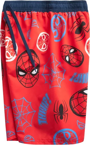 Miniatura 5 de Marvel Traje de baño para niños - Avengers Spiderman Capitán América Spidey y amigos UPF 50+ de secado rápido, pantalones cortos de natación