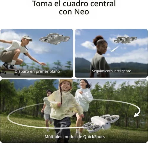 Miniatura 4 de DJI Neo Motion Fly More Combo, Mini Drone con cámara 4K UHD para adultos, dron autovolante de 135g que te sigue, despegue con la palma, seguimiento