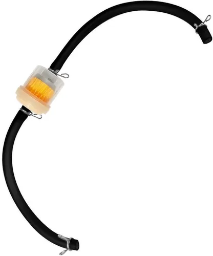 Miniatura 9 de HOLATO Abrazaderas de manguera de línea de combustible con filtros de combustible y válvula de apagado en línea, juego de llave de purga para 50cc