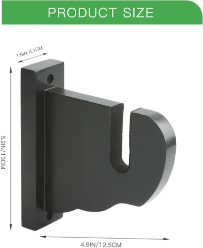 Miniatura 5 de BiJun Soporte de pared para patineta, exhibición de montaje en pared para snowboard, estante horizontal de acrílico, colgador de almacenamiento