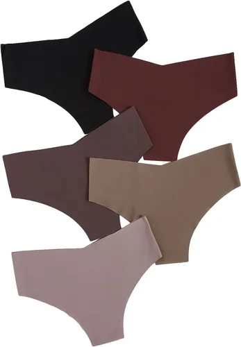 Miniatura 2 de Verdusa Ropa interior de maternidad sin costuras para mujer, paquete de 5