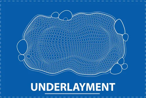 Miniatura 5 de UNDERGUARD Capa inferior de geotextil no tejido 15 pies Variación de anchos