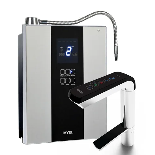 PL-MAX Máquina de Agua Alcalina - Grifo Inteligente de Agua Ionizada Fabricado en Corea, pH 3.5-10.0 Agua Alcalina/Ácida/Hidrógeno, Auto-Limpieza