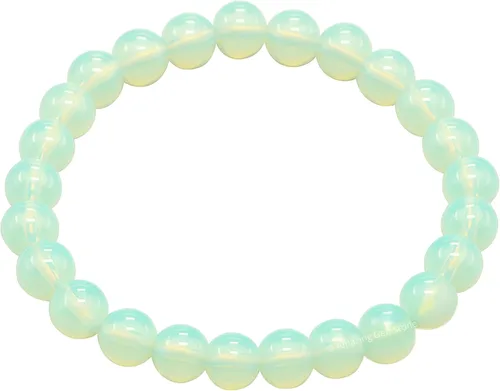 Miniatura 580 de Amazing Gemstone Pulsera de cristal para mujeres y hombres, pulsera de cristal curativo de protección, pulsera elástica con cuentas de piedras