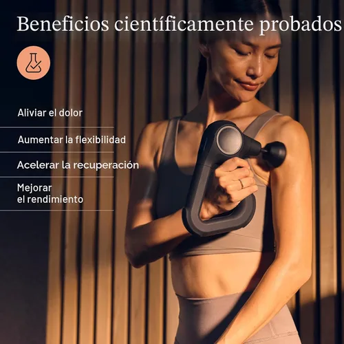 Miniatura 4 de TheraGun Therabody Prime (5ª generación) - Pistola de masaje de terapia de percusión de tejido profundo, habilitada para Bluetooth, masajeador