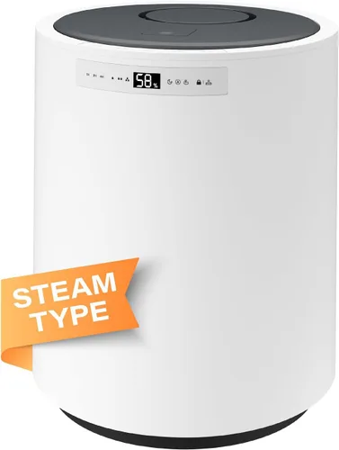 Humidificadores para Habitación Grande, Y&O 10L (2.64Gal) Humidificador de Vapor para Toda la Casa para Plantas, Diseño Sin Filtro, Apagado