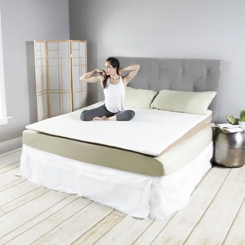 Miniatura 7 de Avana Almohada inclinada de espuma viscoelástica con cubierta de rayón Tencel refrescante, tamaño King