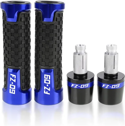 Miniatura 12 de Motocicleta de 7/8 pulgadas 0.866 in para Y&AMAHA MT-09 FZ-09 MT09 FZ09 2013 2014-2021 Accesorios de motocicleta Agarres Agarres Agarres Manillares