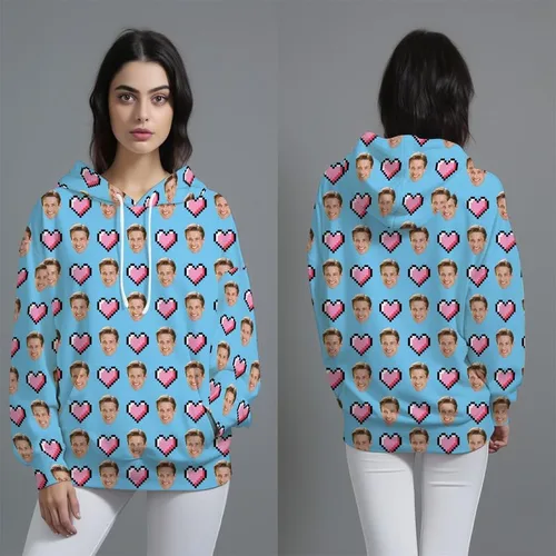 Miniatura 3 de Sudadera con capucha personalizada Diseña tu propio jersey Sudaderas personalizadas Sudaderas con capucha personalizadas Hombres Mujeres