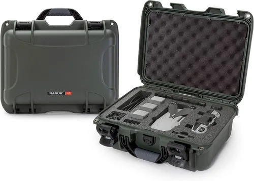 Miniatura 13 de Nanuk 909- Funda rígida impermeable con inserto personalizado para DJI Mavic Mini Verde oliva