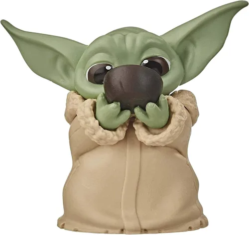 Miniatura 3 de STAR WARS The Bounty Collection The Child - Juguetes coleccionables de 2.2 pulgadas The Mandalorian "Baby Yoda" para sorber sopa, figura envuelta