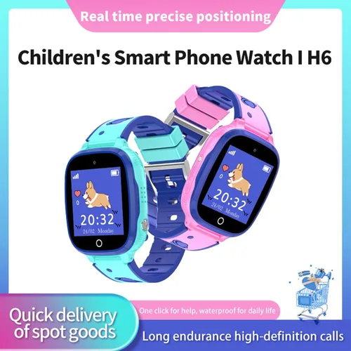 Miniatura 2 de Niños reloj inteligente 1.44" pantalla a color impermeable niños
