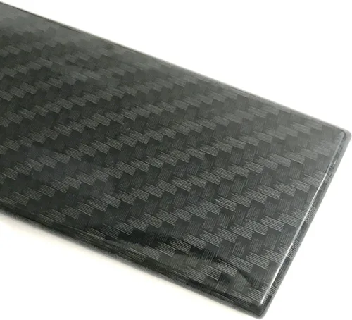 Miniatura 3 de Xotic Tech - Moldura para consola central para salpicadero, patrón de fibra de carbono, compatible con Civic 10th 2016 2017 2018 2019 2020 2021