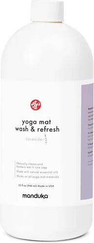 Miniatura 5 de Manduka Limpiador y Refrescante para Esterilla de Yoga – Aerosol de limpieza de esterilla de yoga de aceite esencial 100% natural, limpiador
