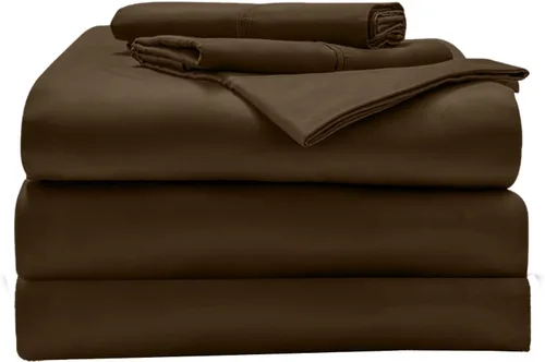Juego de sábanas Cal-King de cabeza dividida superior para cama ajustable, 800 hilos, 100% algodón egipcio, juego de ropa de cama de 4 piezas, color