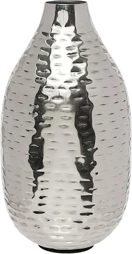 Miniatura 13 de Hosley 's Jarrón de metal martillado de 10 pulgadas de alto con acabado dorado - Regalo elegante para arreglos florales, bodas, eventos especiales