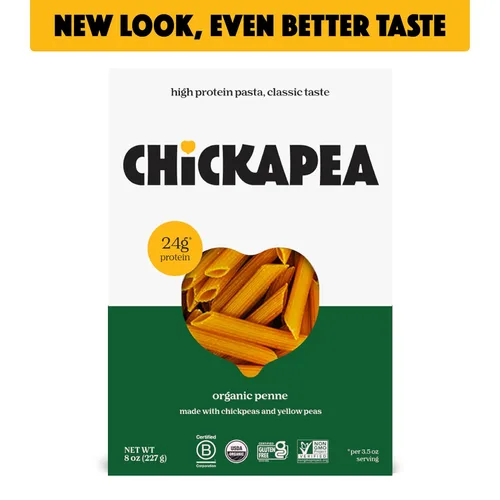 Miniatura 3 de Chickapea, pasta de garbanzos, rica en proteínas, pasta de lentejas, sin gluten, a base de plantas, sin OMG, baja en carbohidratos, pasta vegana, 8