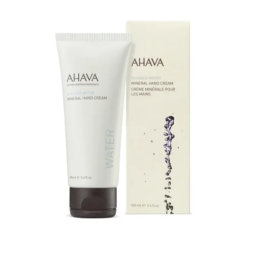 Miniatura 2 de AHAVA Crema de Manos Mineral de Agua del Mar Muerto - Hidratante de Manos para Manos Secas Agrietadas, Absorción Ligera y Rápida, Enriquecida