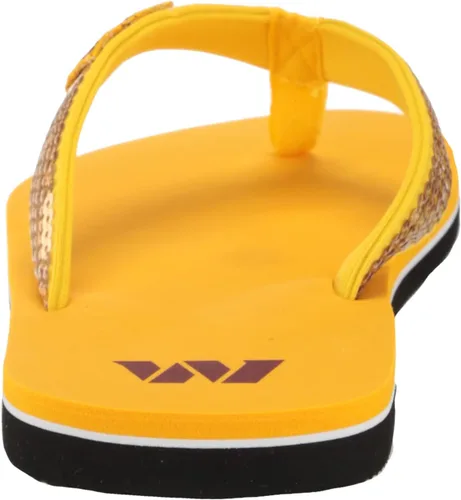 Miniatura 3 de FOCO Womens NFL Team Logo Sequin Strap Sandals Flip Flops