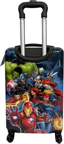 Miniatura 2 de Fast Forward Spiderman - Maleta de viaje de 20 pulgadas con ruedas para niños, Avengers, Equipaje giratorio
